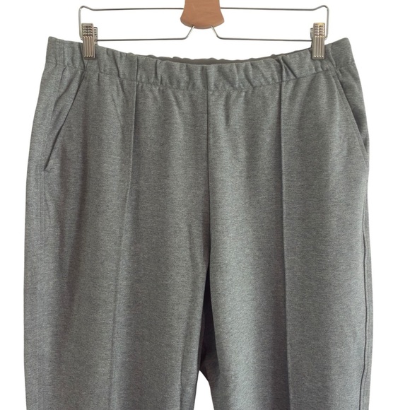 Everlane The Dream Pant Organic Cotton Blend Pull On Grey Size XL - Picture 3 of 15